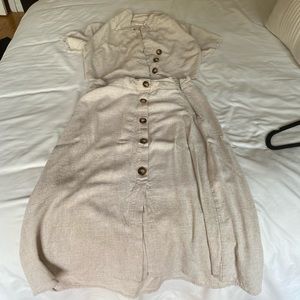 2 piece shirt & skirt outfit